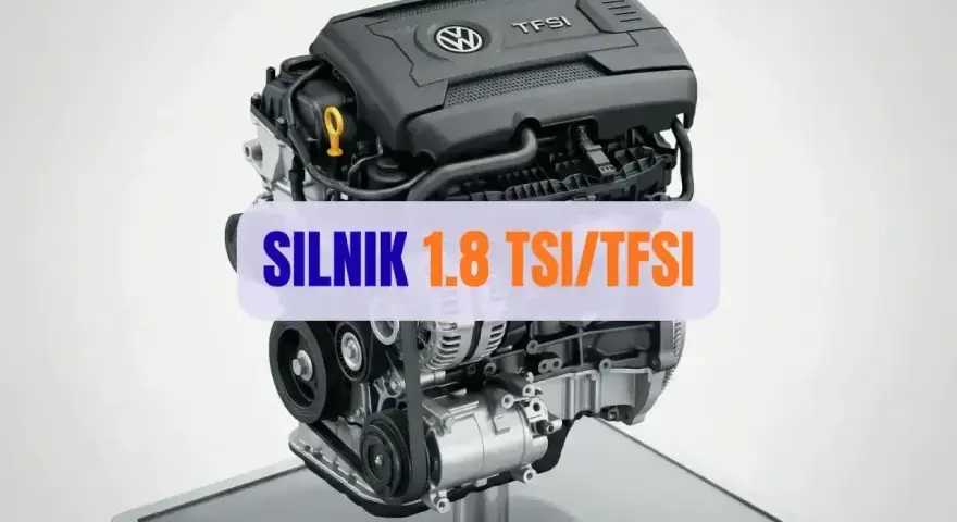 Silnik 1.8 TSI/TFSI Volkswagena, prezentowany na wystawie, to serce wielu dynamicznych aut.