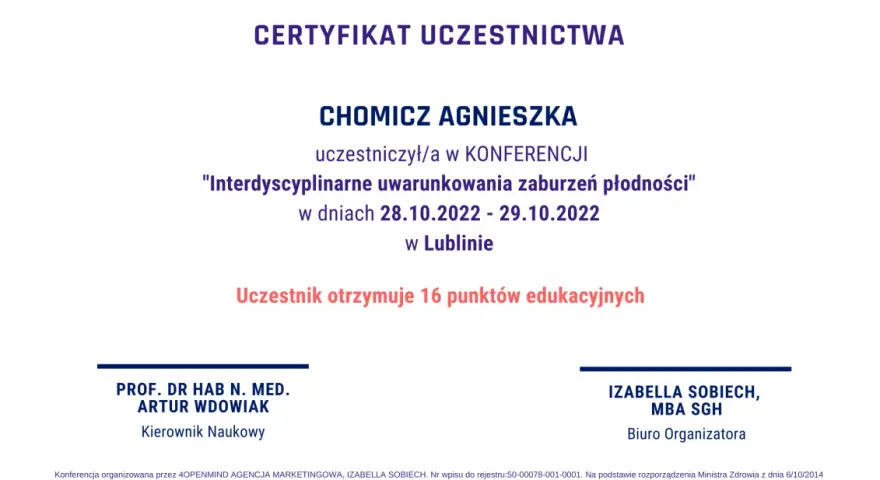 FEBU: Międzynarodowy certyfikat urologa co daje pacjentowi?