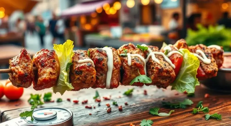 Ile kalorii ma średni kebab? Wybierz mądrze i jedz bez wyrzutów!