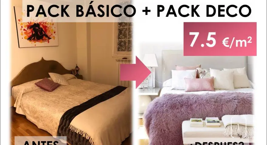 Transforma tu dormitorio sin cambiar muebles. Antes, una cama sencilla. Después, un oasis acogedor con textiles y cojines. ¡Renovar dormitorio sin cambiar muebles es posible!