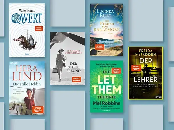 Bestseller Bücher 2025: Diese Titel erobern die Listen