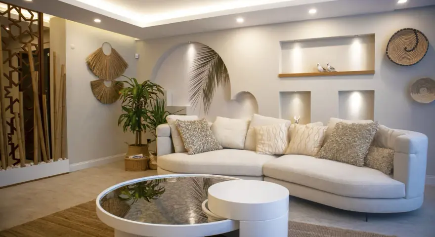 Iluminación salón: LED, capas y tendencias para un hogar de revista