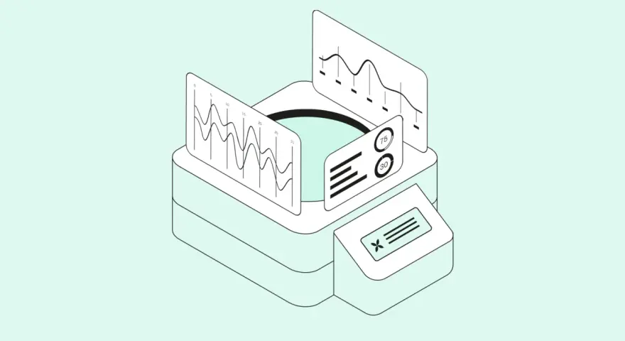 Un sistema que muestra gráficos y datos, como un ERP, para gestionar información empresarial.