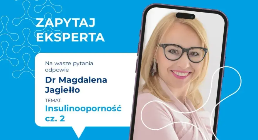 Dr Magdalena Jagiełło odpowiada na pytania o insulinooporność. Dowiedz się więcej o krzywej insulinowej.