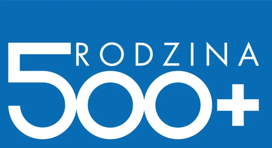 Logo Rodzina 500+. Wyrównanie 500 plus dla niepełnosprawnych to ważny krok w stronę wsparcia rodzin.