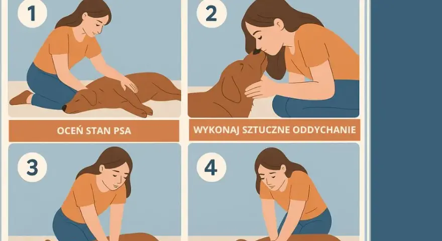Reanimacja szczeniaka: Ratuj życie! Instrukcja RKO krok po kroku