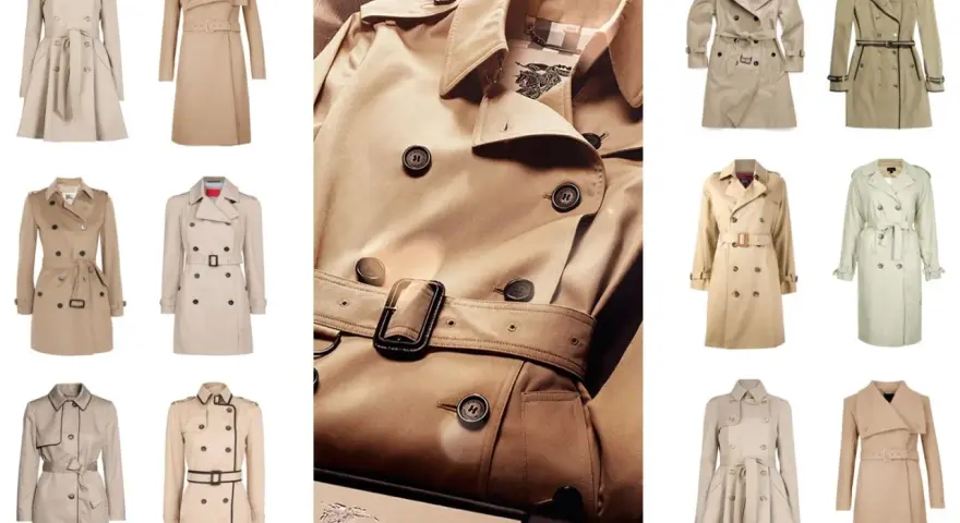 Collezione di trench classici e moderni, un capo iconico per ogni guardaroba.