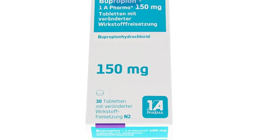 Bupropion 150 mg Tabletten von 1 A Pharma. Viele positive bupropion erfahrungen werden berichtet.