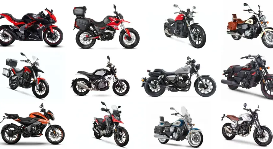 Kolekcja chińskich motocykli 125: sportowe, turystyczne, klasyczne i terenowe. Różnorodność modeli dla każdego miłośnika dwóch kółek.