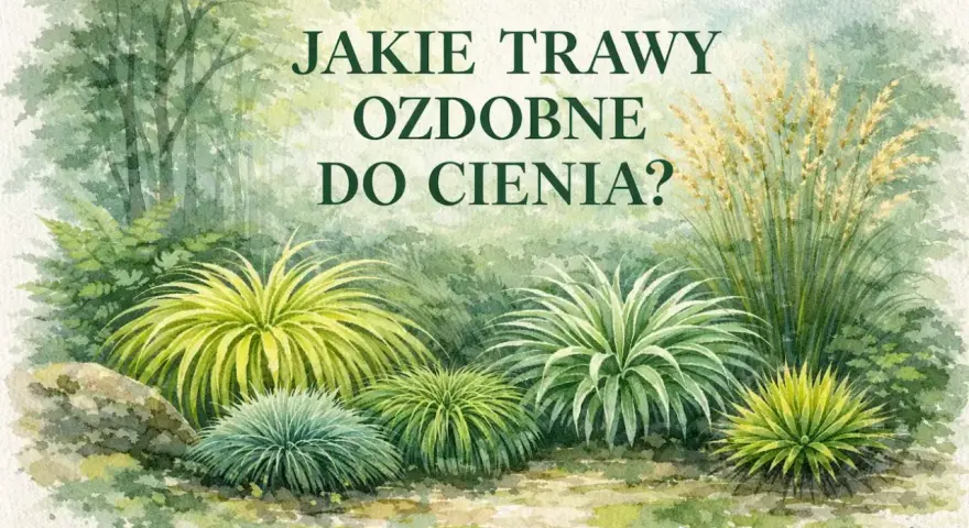 Witaj w świecie traw ozdobnych do cienia! Różnorodne formy i odcienie zieleni tworzą malowniczy zakątek.
