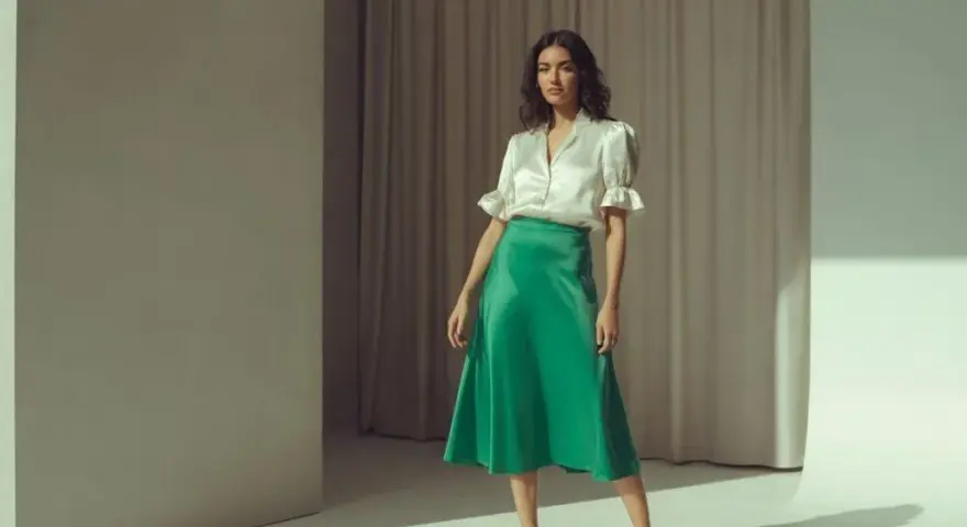 Co ubrać do zielonej spódnicy, aby wyglądać stylowo i modnie?