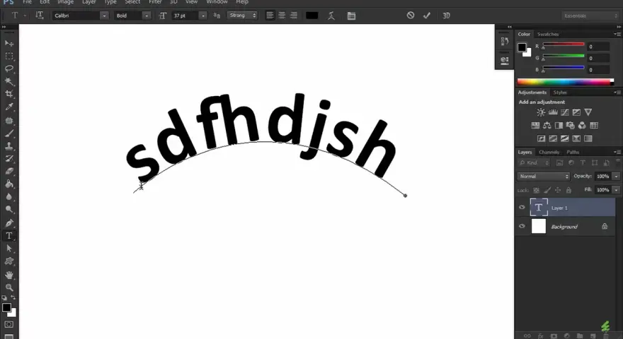 Jak pogrubić tekst w Photoshopie i uzyskać profesjonalny efekt