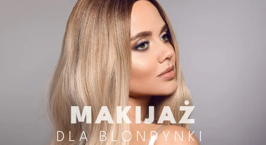 Blondynka z brązowymi oczami, prezentująca makijaż. Jej włosy są długie i falowane, a twarz subtelnie podkreślona.