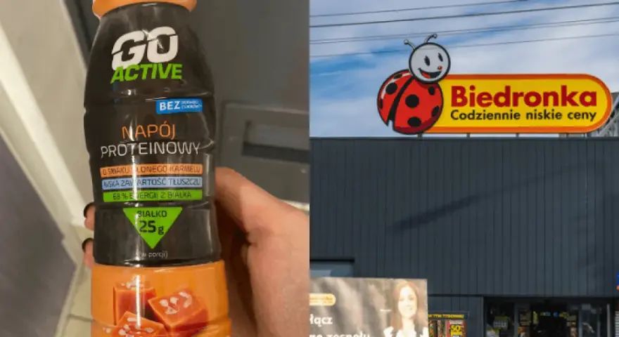 Biedronka Go Active: Dlaczego napoje proteinowe znikają z półek?
