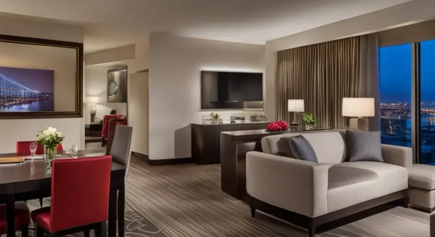 Co to jest suita w hotelu? Odkryj jej zalety i różnice z pokojem