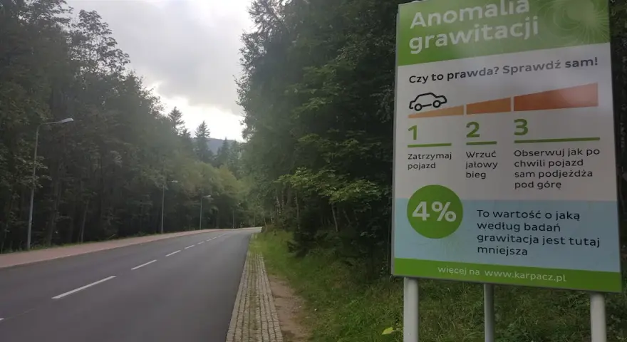 Góra Żar: Gdzie jest i dlaczego grawitacja tam oszukuje?