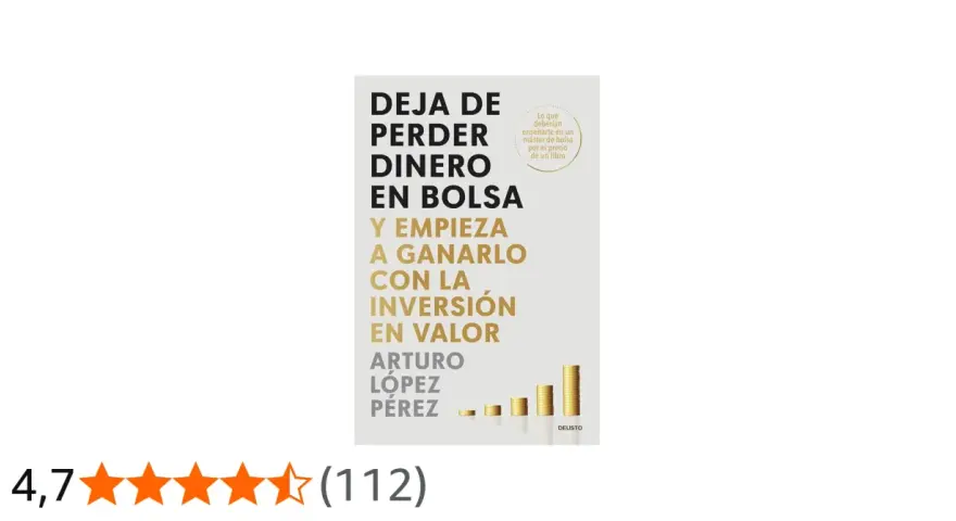 Libro "Deja de perder dinero en bolsa y empieza a ganarlo con la inversión en valor". Explica qué es el periodo medio de maduración en finanzas.