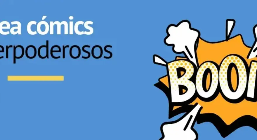 Ideas para hacer un cómic de superpoderosos. ¡BOOM!
