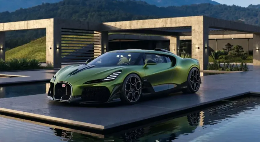 Gdzie jest autoportret w zielonym Bugatti? Odkryj jego lokalizację