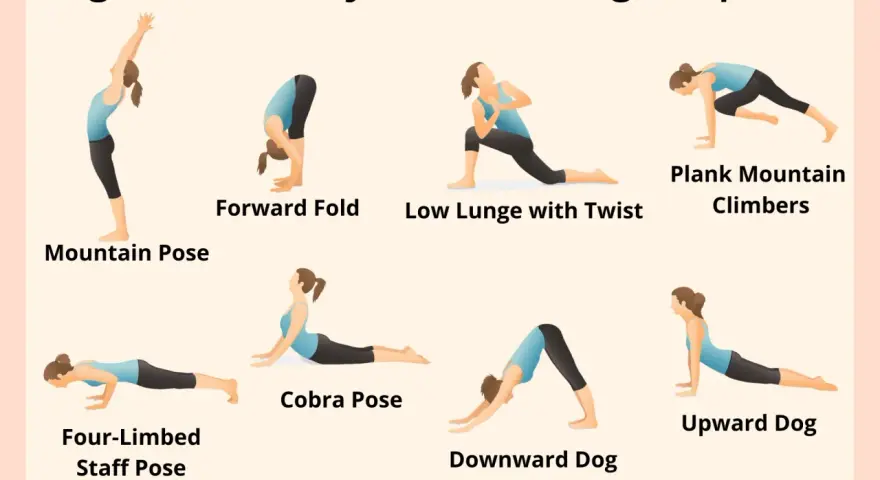Learn how to slow down and relax with this beginner-friendly slow flow yoga sequence, featuring poses like Mountain Pose, Cobra Pose, and Downward Dog.