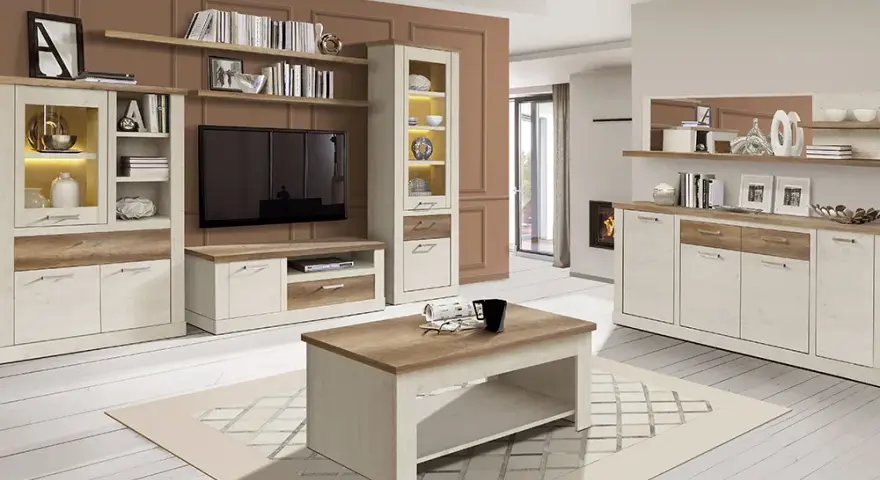 Muebles de salón Conforama: estilos, precios y cómo acertar