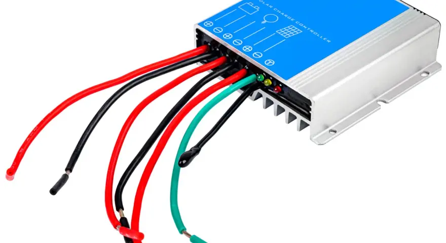 Solar charge controller Volt Polska. Instrukcja po polsku pomoże Ci podłączyć urządzenie do paneli słonecznych i akumulatora.