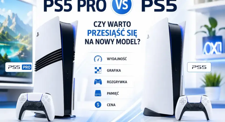 Porównanie PS5 Pro i PS5. Czy warto czekać na premierę PS5 Pro? Sprawdź wydajność, grafikę i cenę.