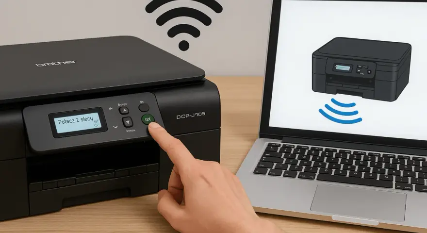 Połącz telefon z drukarką Brother Wi-Fi: Szybki poradnik krok po kroku