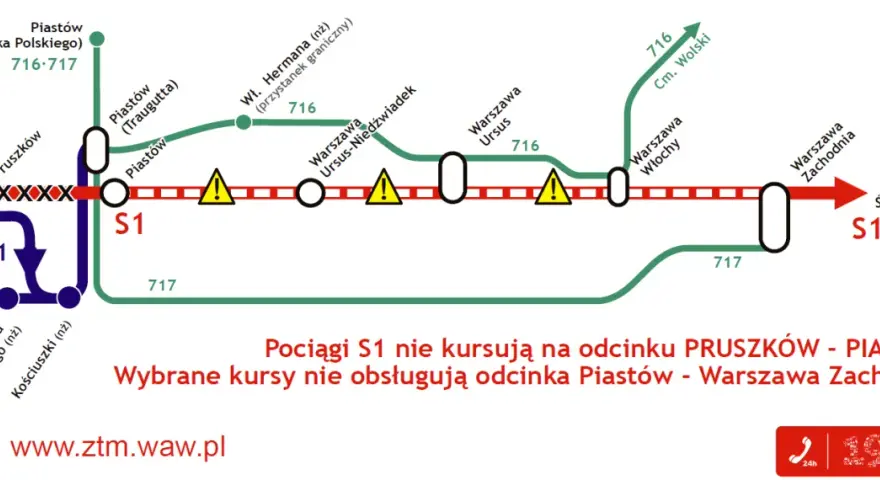 SKM S1 Warszawa Zachodnia: Z którego peronu odjeżdża? Sprawdź!
