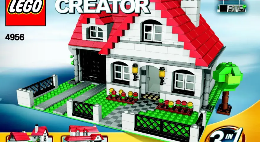 Jak zbudować dom z klocków LEGO - prosta instrukcja krok po kroku