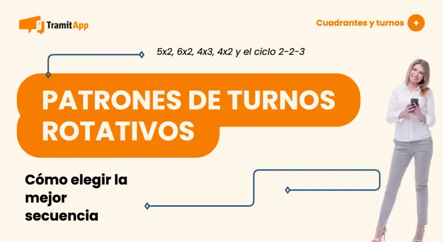 Patrones de turnos rotativos y cómo elegir la mejor secuencia para tus días libres en hostelería.
