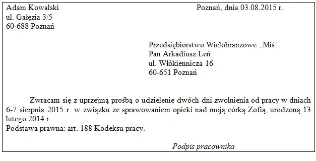 Zwolnienie na dziecko z weekendem czy bez? Sprawdź, co musisz wiedzieć