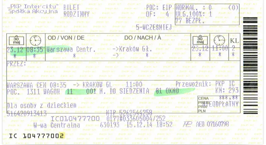 Gdzie jest numer biletu PKP? Odkryj miejsca, gdzie go znaleźć