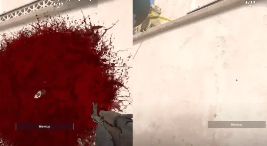 Usuń krew i ślady kul w CS2: Lepsza widoczność, więcej FPS!