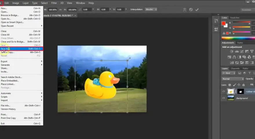Jak rozciągnąć obraz w Photoshopie bez zniekształceń i błędów