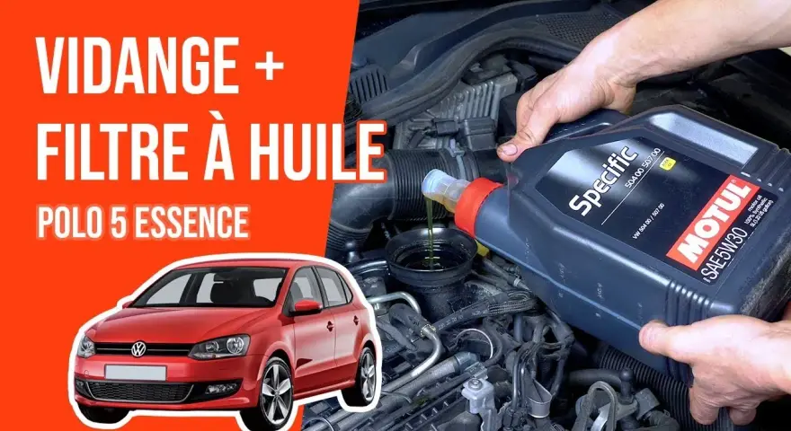 Huile moteur VW Polo essence : 5W-30, 5W-40 ? Le bon choix !