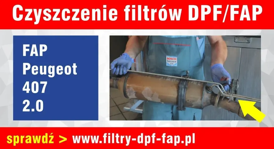Peugeot 407 2.0 HDi FAP: Czy masz filtr? Jak sprawdzić i co dalej?