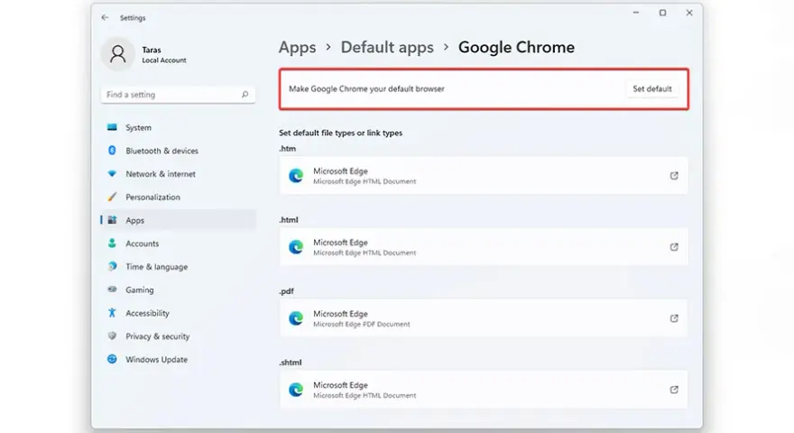 Ustaw domyślną przeglądarkę w Windows 11: Koniec z Edge?