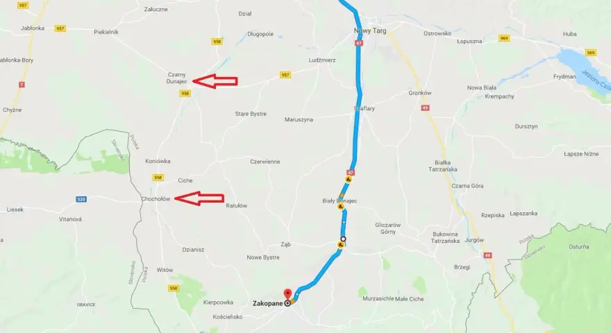 Najlepsza trasa do Zakopanego: uniknij korków i ciesz się widokami