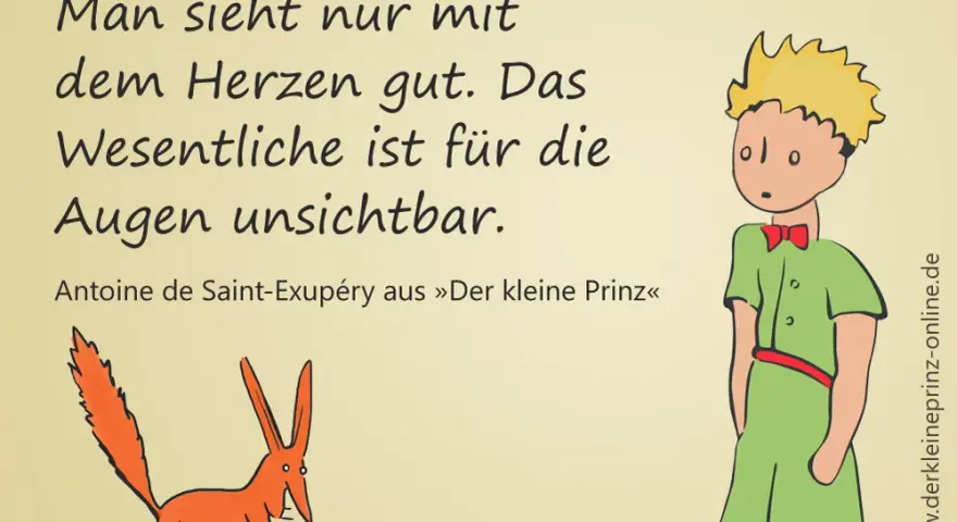 Der kleine Prinz: Zitate über Liebe & Verantwortung (Herzweisheiten)