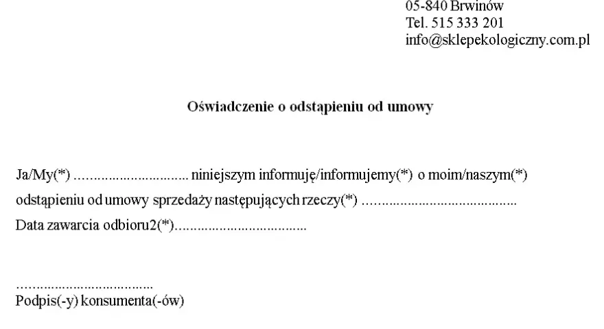 Odstąpienie od umowy: Wiesz, kiedy masz 14 dni na zwrot?