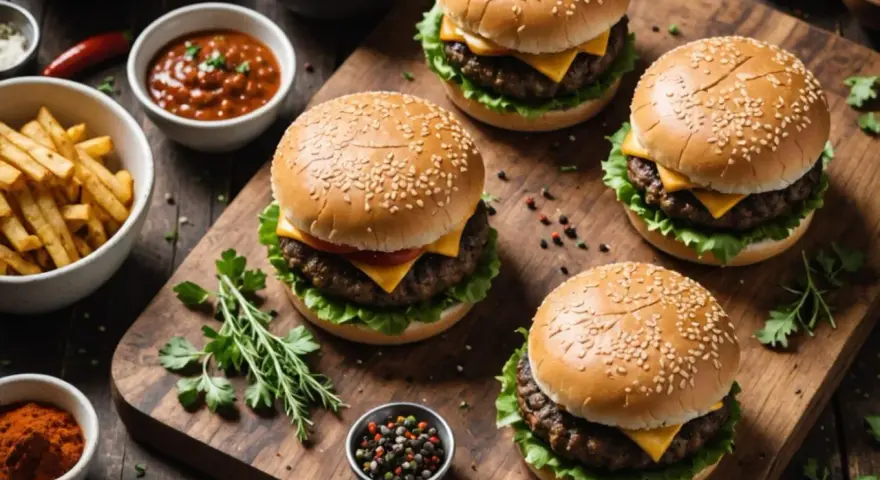 Jakie mięso na burgery? Sekret soczystości i smaku!