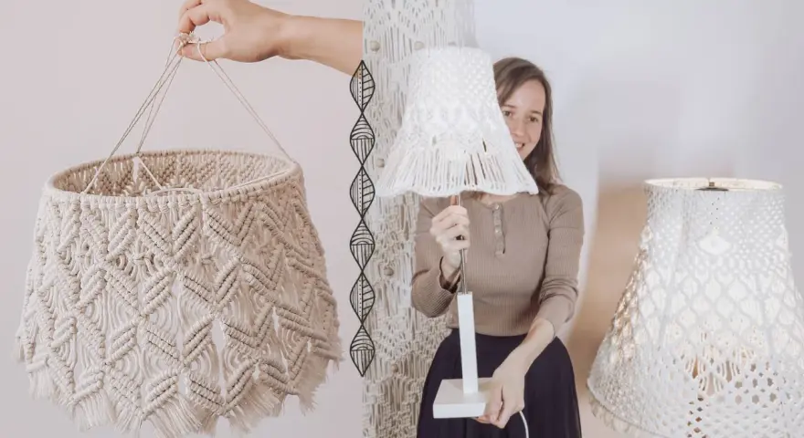 Abażur ze sznurka krok po kroku: Stwórz lampę DIY!