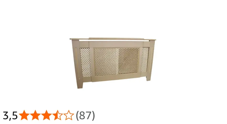 Elegante cubre radiador de madera, ideal para tus ideas originales para cubrir radiadores. Diseño moderno y funcional.