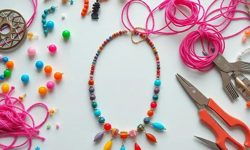 Jak zrobić duży naszyjnik - proste techniki i inspiracje DIY