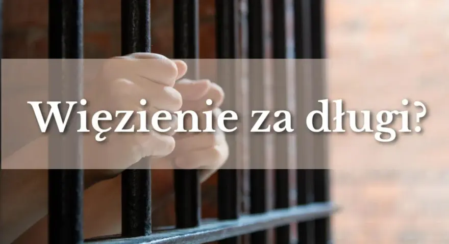 Dłonie zaciskają się na kratach więzienia. Czy profi credit może prowadzić do więzienia za długi?