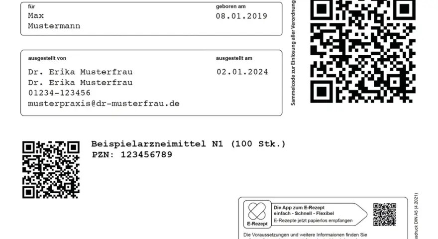 Kassenrezept Muster: So vermeiden Sie Fehler beim Ausfüllen