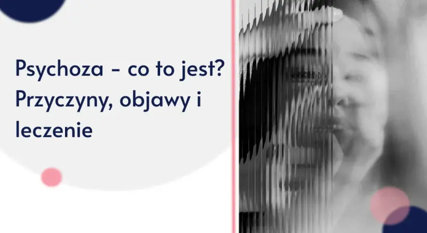 Psychoza – co to jest? Przyczyny, objawy i leczenie. Zniekształcony portret osoby, sugerujący zaburzenia percepcji.