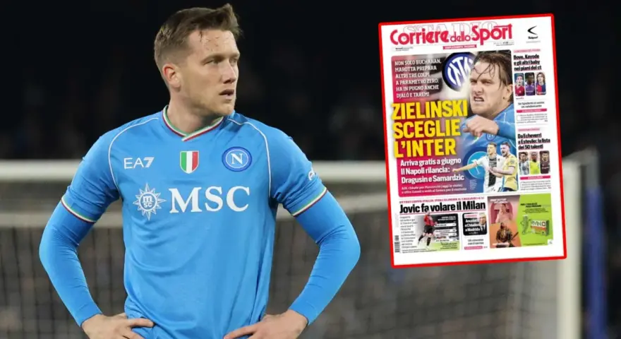 Piotr Zieliński wybiera Inter. Gazeta "Corriere dello Sport" spekuluje o jego zarobkach i przyszłości.