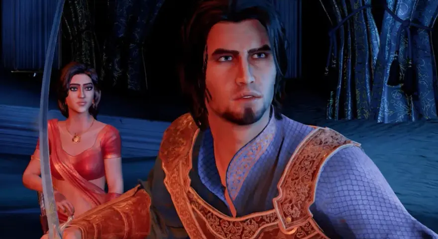 Książę Persji i Farah w odświeżonej wersji Prince of Persia Sands of Time Remake.